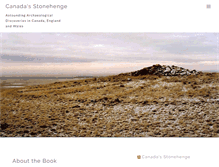 Tablet Screenshot of canadastonehenge.com